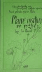 Plané rostliny ve výživě