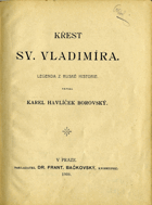 Křest sv. Vladimíra - legenda z ruské historie