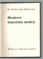 Moderní básnické směry