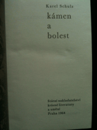 Kámen a bolest