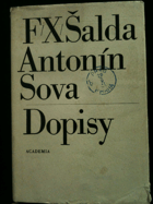 F.X. Šalda, Antonín Sova - dopisy