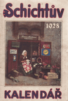 SCHICHT Schichtův kalendář na rok 1928