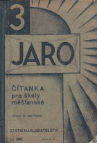Čítanka pro třetí třídu měšťanské školy (Jaro díl VII.)