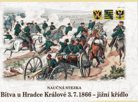 Naučná stezka Bitva u Hradce Králové 3.7.1866 - jižní křídlo