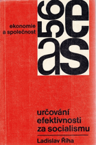 Určování efektivnosti za socialismu.