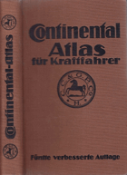 Continental Atlas für Kraftfahrer. Mittel-Europa. 1 Übersichts- 46 Haupt- und 19 Sonderkarten