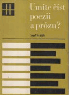 Umíte číst poezii a prózu?