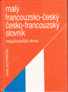 Malý francouzsko-český, česko-francouzský slovník