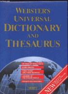 Webster's Universal Dictionary and Thesaurus