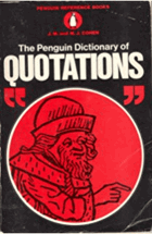 The Penguin dictionary of quotations