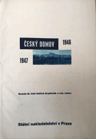 Český domov 3. ročník (vlastivědný obrázkový časopis pro mládež)