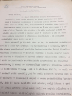 Cyklostylovaný dokument. Dopis bratrům NVLČs - říjen