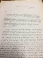 Cyklostylovaný dokument, koncept. Memorandum všem svobodným zednářům československým o ...