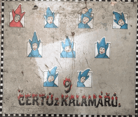Devět čertů z kalamářů