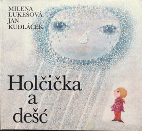 Holčička a dešć