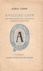 Anglické listy. Pro větší názornost provázené obrázky autorovými