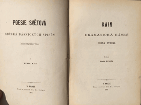 Kain - dramatická báseň lorda Byron