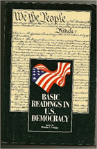 Basic readings in U.S. democracy