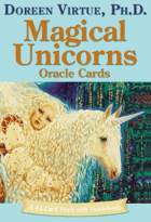 Magical unicorns oracle cards guidebook.