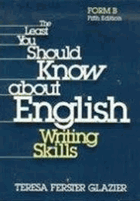 The least you should know about English writing skills