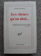 Les chenes qu'on abat