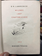 Milenec lady Chatterleyové