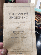 Hejtmanství znojemské.