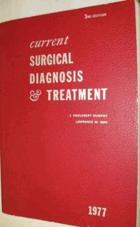 Current surgical diagnosis and treatment