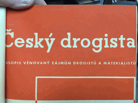 Český drogista - list věnovaný zájmům drogistů Československa KOMPL. ROČNÍK!