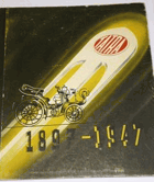 TATRA 1897-1947 DĚJINY TATRA 87 TATRAPLAN SLOVENSKÁ STRELA