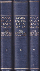 3SVAZKY Marx, Engels, Lenin, Stalin zur deutschen Geschichte I - III aus Werken, Schriften, Briefen