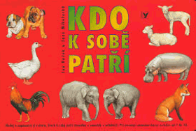 Kdo k sobě patří - hledej a zapamatuj si zvířata, která k sobě patří
