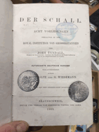 Die Lehre vom Schall - gemeinfassliche Darstellung der Akustik