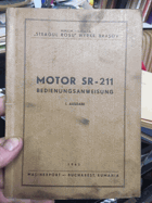 MOTOR SR-211. Bedienunganweisung