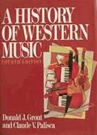 A history of western music