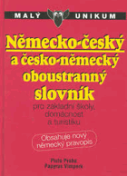 Česko-německý a německo-český oboustranný slovník