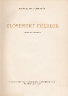 Slovenský folklór