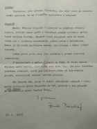 RUKOPIS - ORIGINÁLNÍ VLASTNORUČNÍ PŘÍPIS