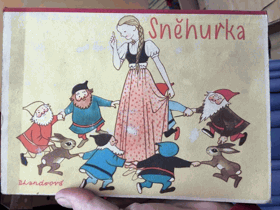 Sněhurka 3D POP UP BOOK! PROSTOROVÁ KNIHA