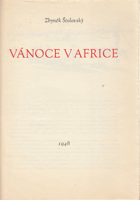 Vánoce v Africe