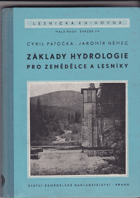 Základy hydrologie pro zemědělce a lesníky