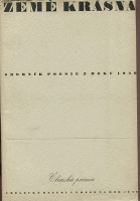 Země krásná - sborník poesie z roku 1939