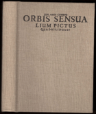 Orbis Sensua-Lium Pictus Quadrilinguis