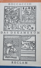 Das Dekameron. Auswahl.