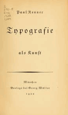 Typografie als Kunst