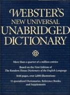 Webster's New Universal Unabridged Dictionary