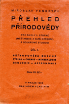 Přehled přírodovědy pro školy 2. stupně (měšťanské a nižší střední) a soukromé ...