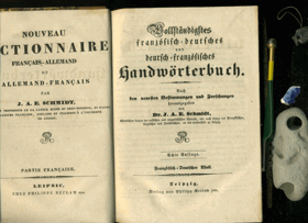 2Bde. Vollständigstes französisch - deutsches und deutsch - französisches Handwörterbuch (2 ...