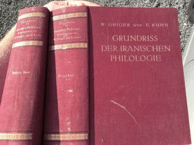 2Bde. Grundriss der iranischen philologie I - II