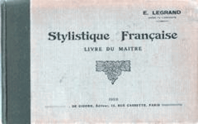 Stylistique Française. Livre du maitre
